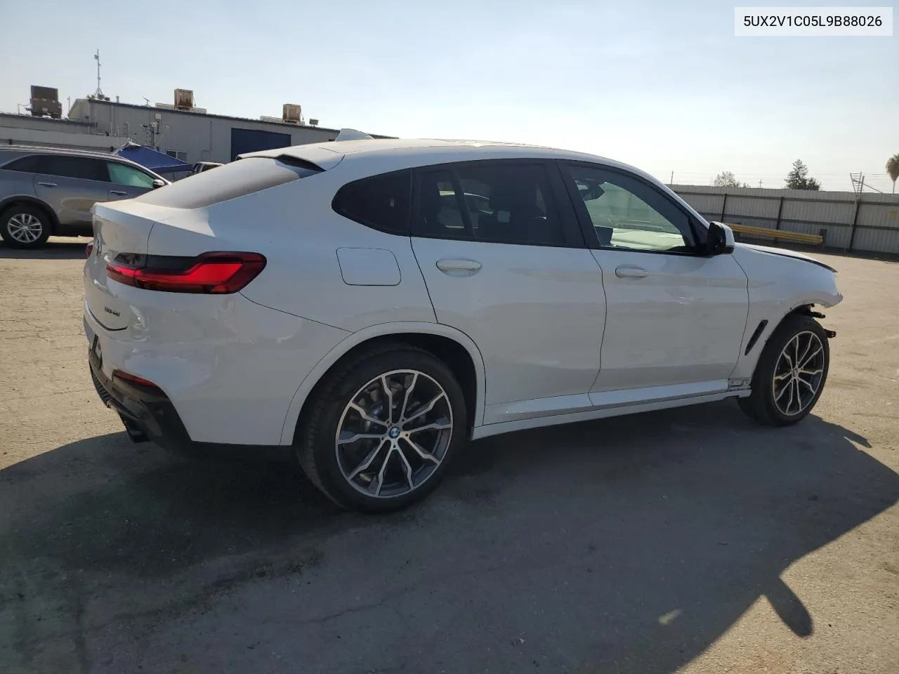 2020 BMW X4 xDrive30I VIN: 5UX2V1C05L9B88026 Lot: 75050304