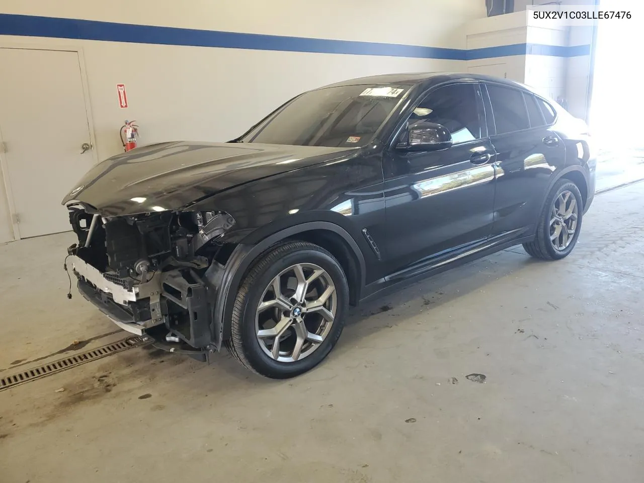 2020 BMW X4 xDrive30I VIN: 5UX2V1C03LLE67476 Lot: 77965674