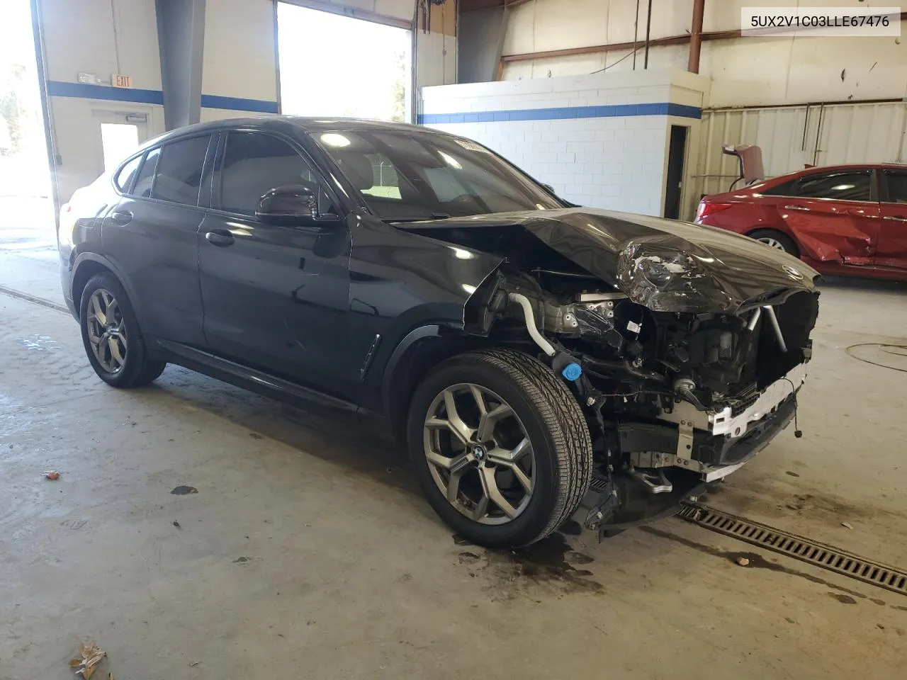 2020 BMW X4 xDrive30I VIN: 5UX2V1C03LLE67476 Lot: 77965674