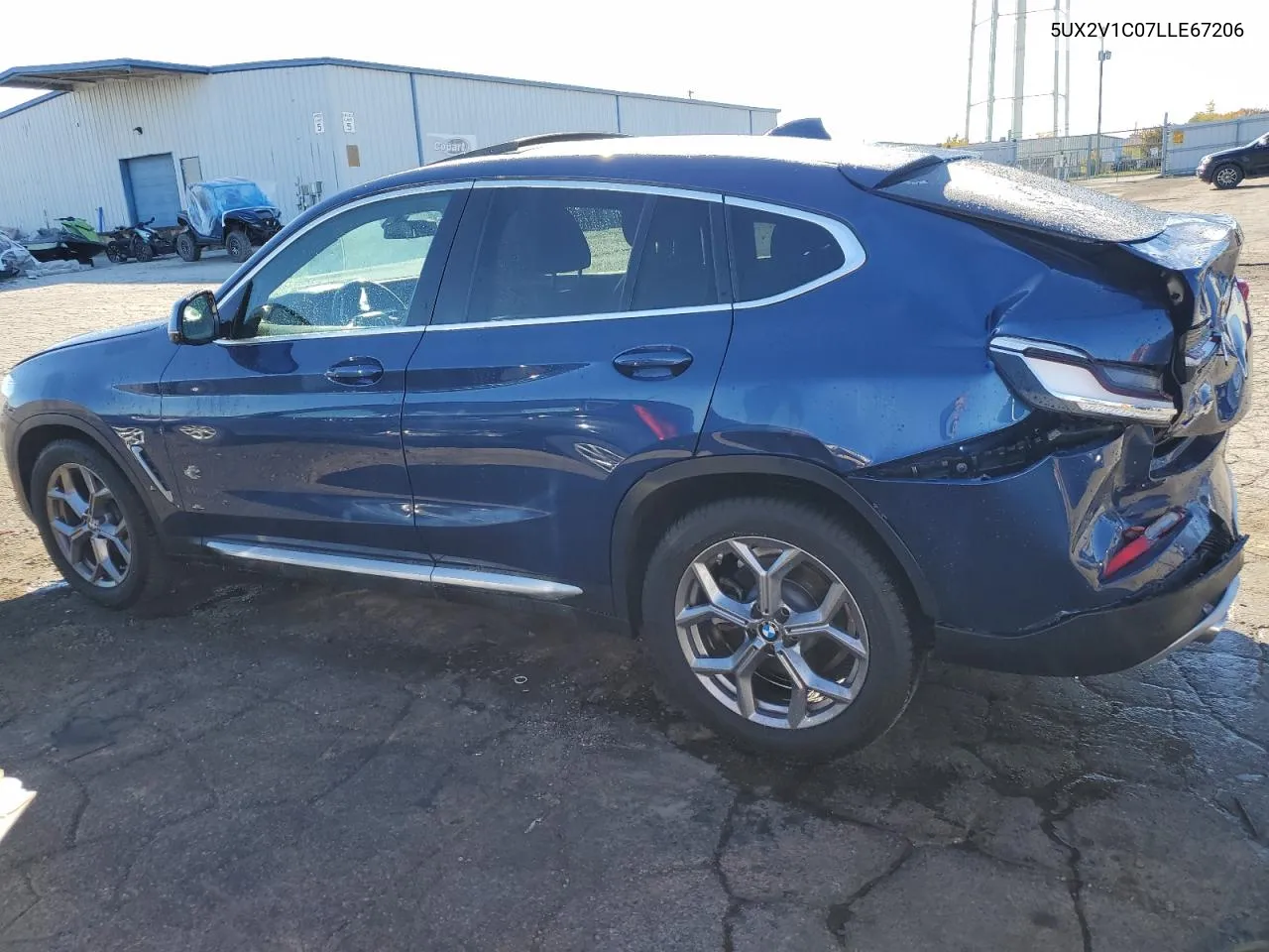 2020 BMW X4 xDrive30I VIN: 5UX2V1C07LLE67206 Lot: 78018964