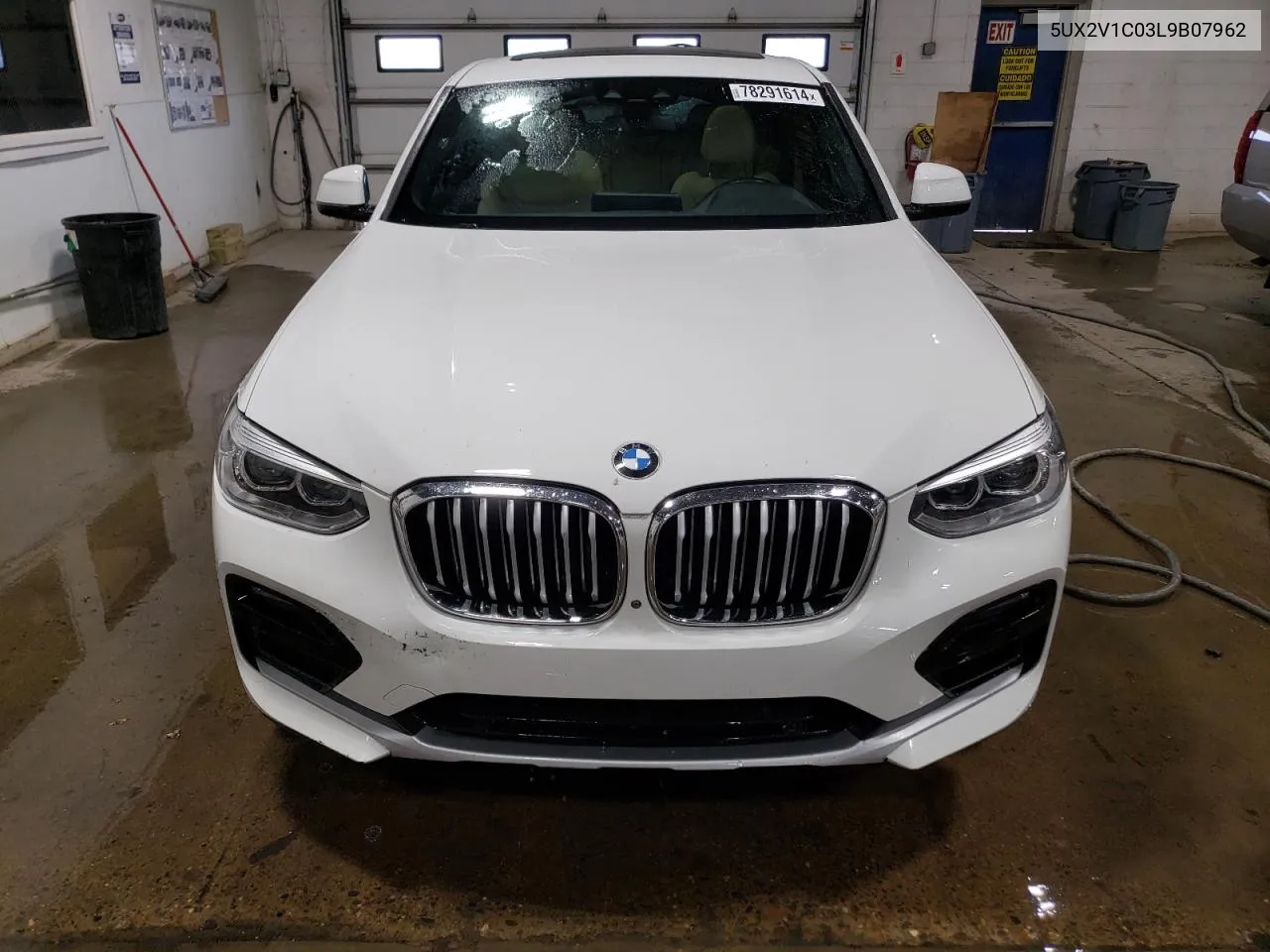 2020 BMW X4 xDrive30I VIN: 5UX2V1C03L9B07962 Lot: 78291614