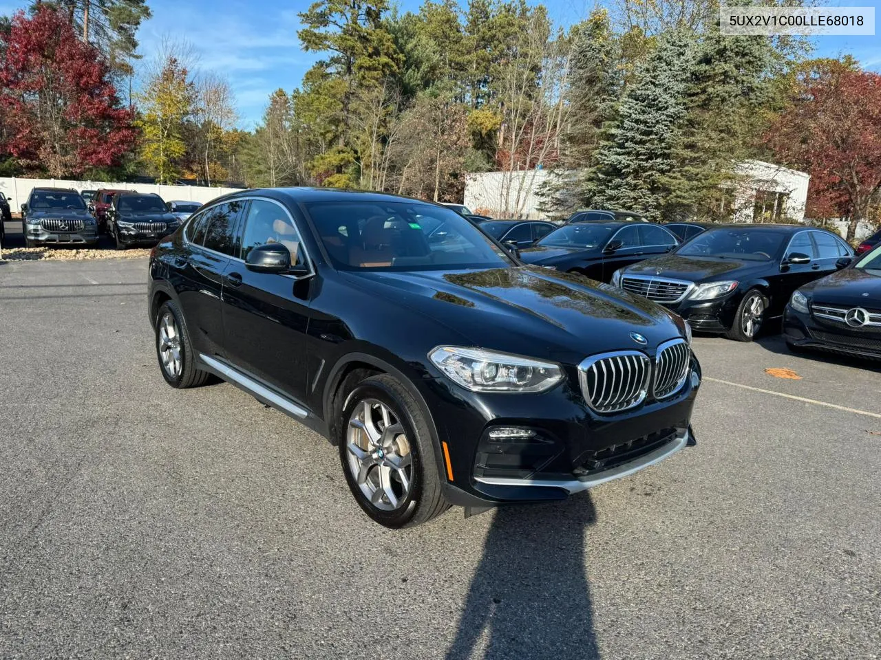 2020 BMW X4 xDrive30I VIN: 5UX2V1C00LLE68018 Lot: 79117014