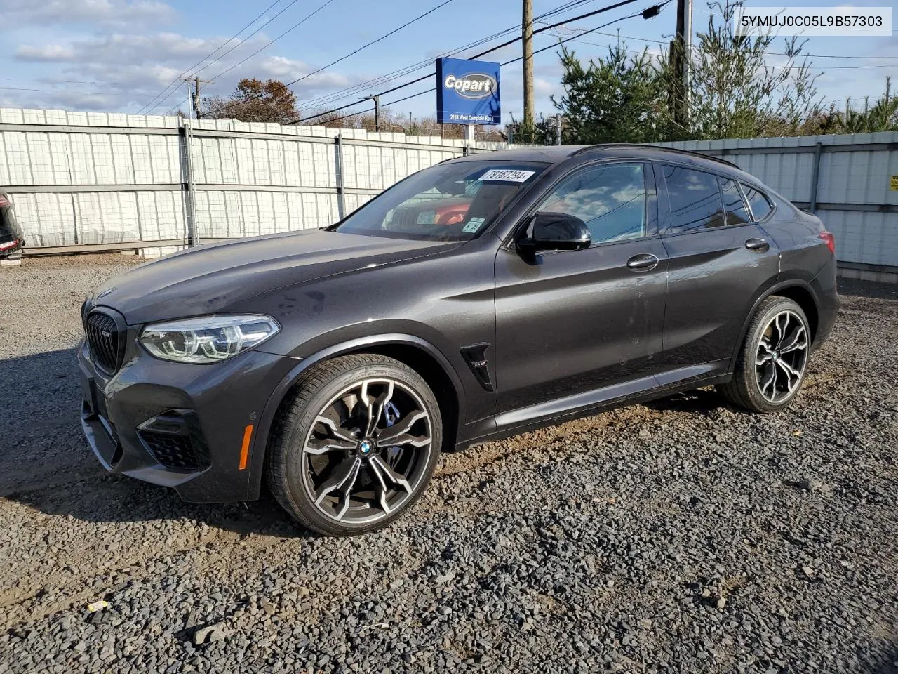 2020 BMW X4 M Competition VIN: 5YMUJ0C05L9B57303 Lot: 79167294