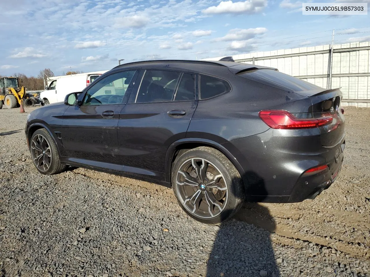 2020 BMW X4 M Competition VIN: 5YMUJ0C05L9B57303 Lot: 79167294