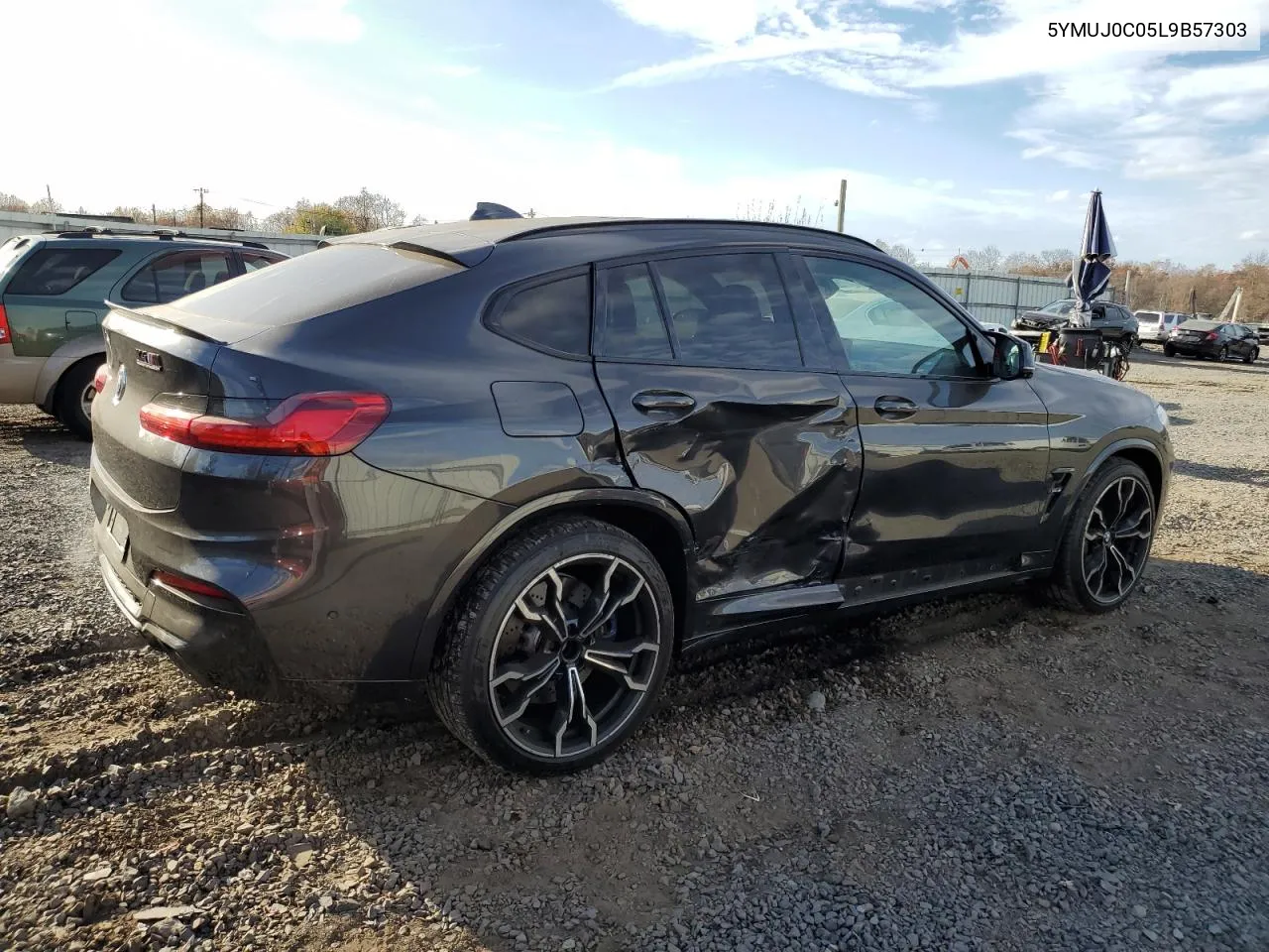 2020 BMW X4 M Competition VIN: 5YMUJ0C05L9B57303 Lot: 79167294