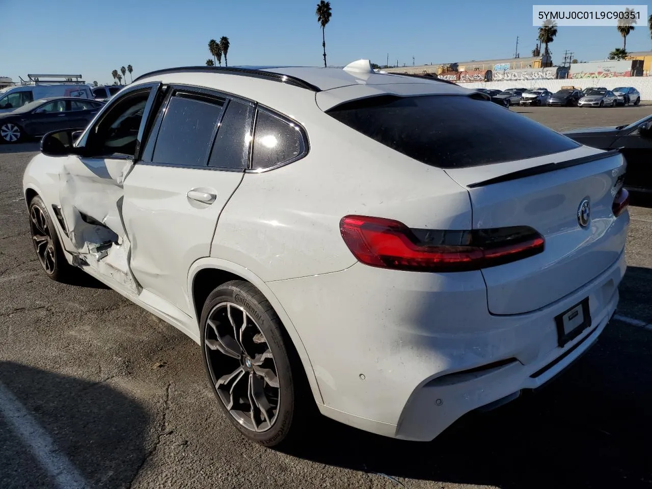 2020 BMW X4 M Competition VIN: 5YMUJ0C01L9C90351 Lot: 79907904