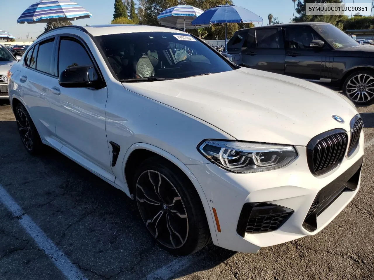 2020 BMW X4 M Competition VIN: 5YMUJ0C01L9C90351 Lot: 79907904