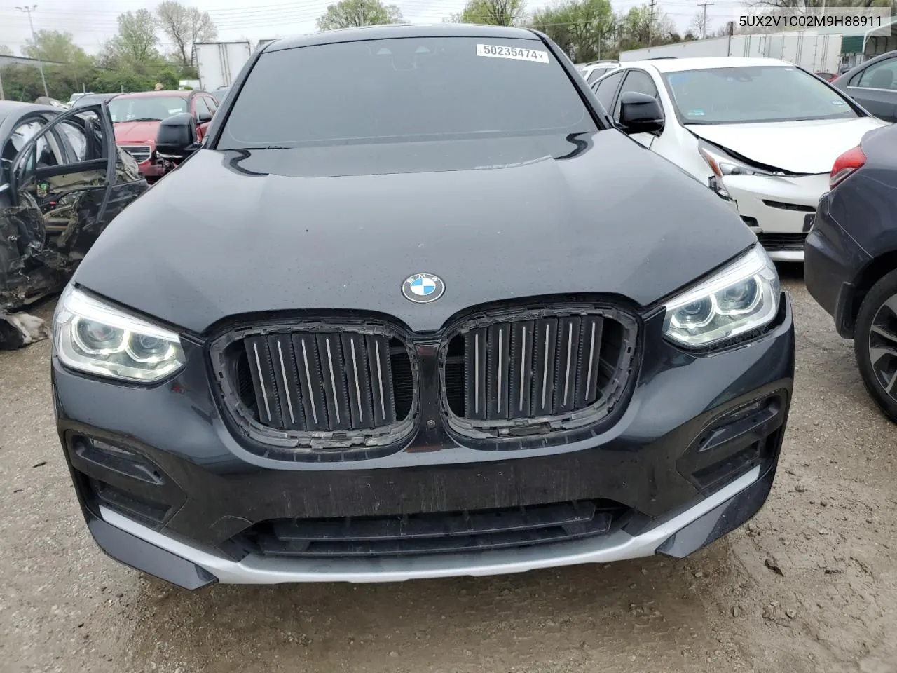 2021 BMW X4 xDrive30I VIN: 5UX2V1C02M9H88911 Lot: 50235474