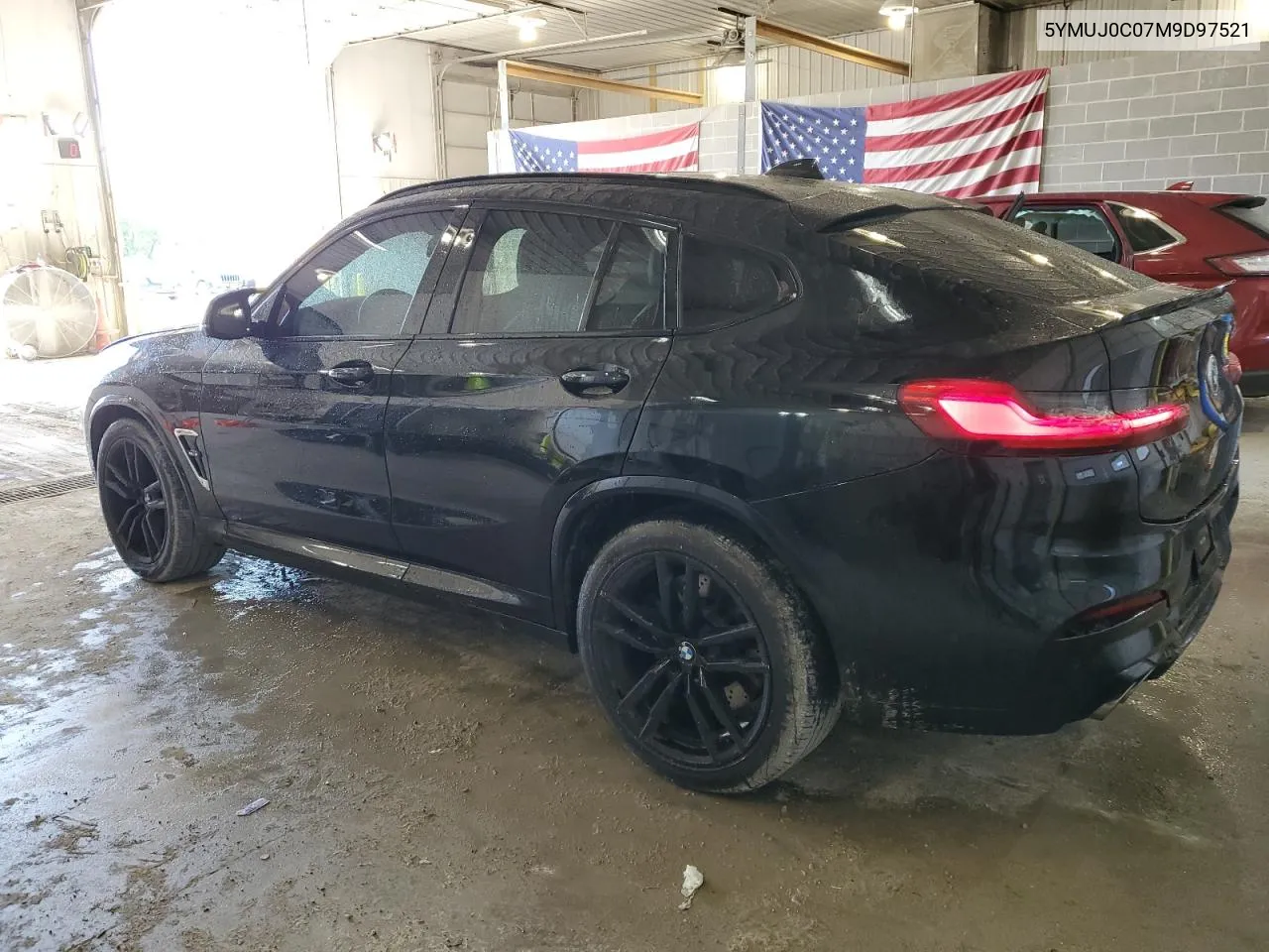 2021 BMW X4 M Competition VIN: 5YMUJ0C07M9D97521 Lot: 53320104