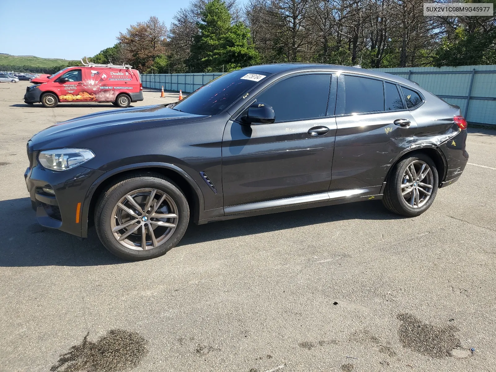 2021 BMW X4 xDrive30I VIN: 5UX2V1C08M9G45977 Lot: 67758184