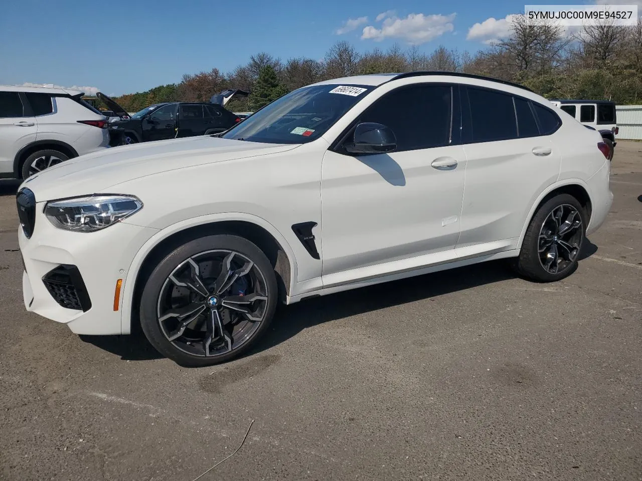 2021 BMW X4 M Competition VIN: 5YMUJ0C00M9E94527 Lot: 69607414