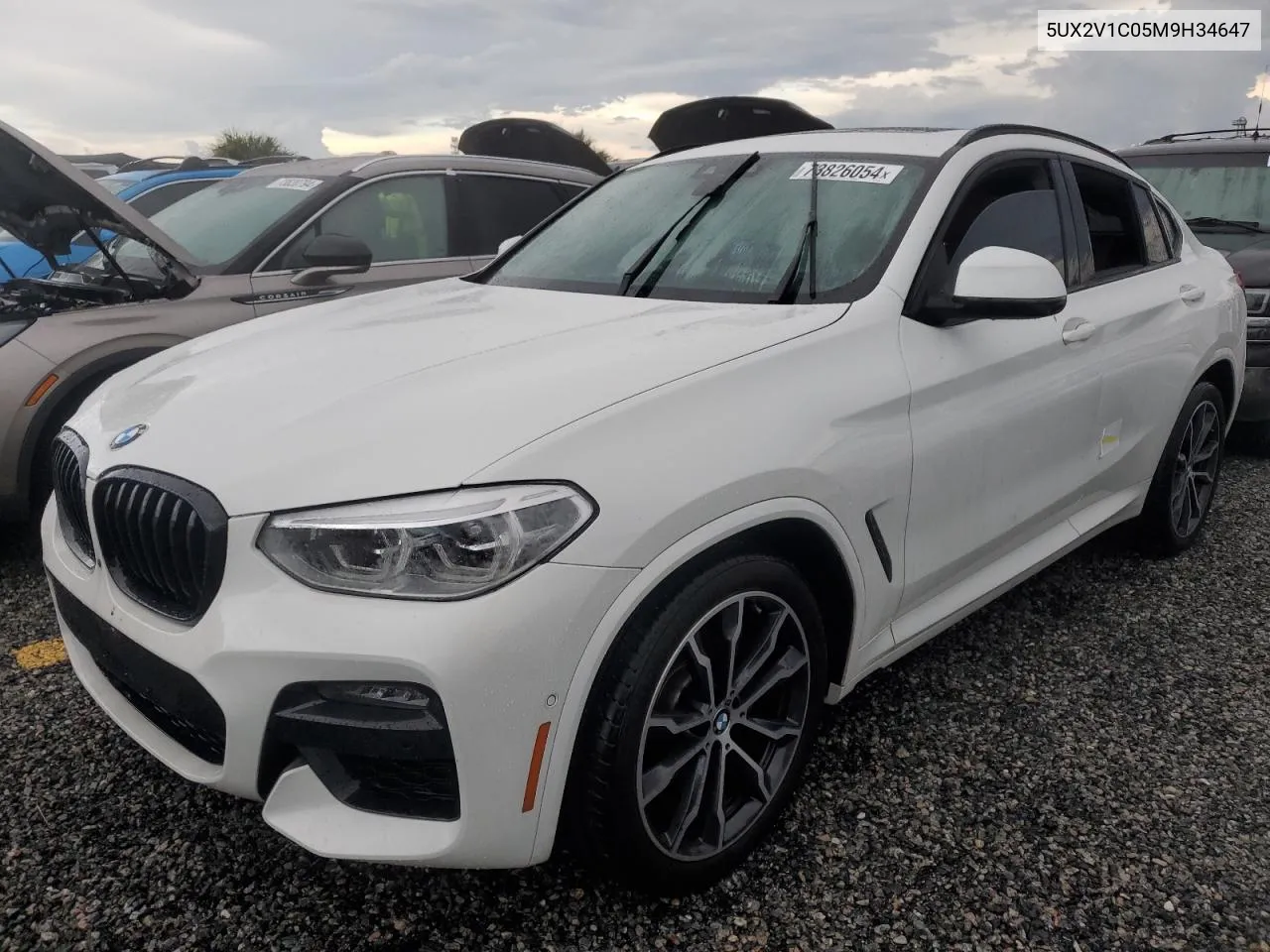 2021 BMW X4 xDrive30I VIN: 5UX2V1C05M9H34647 Lot: 73826054