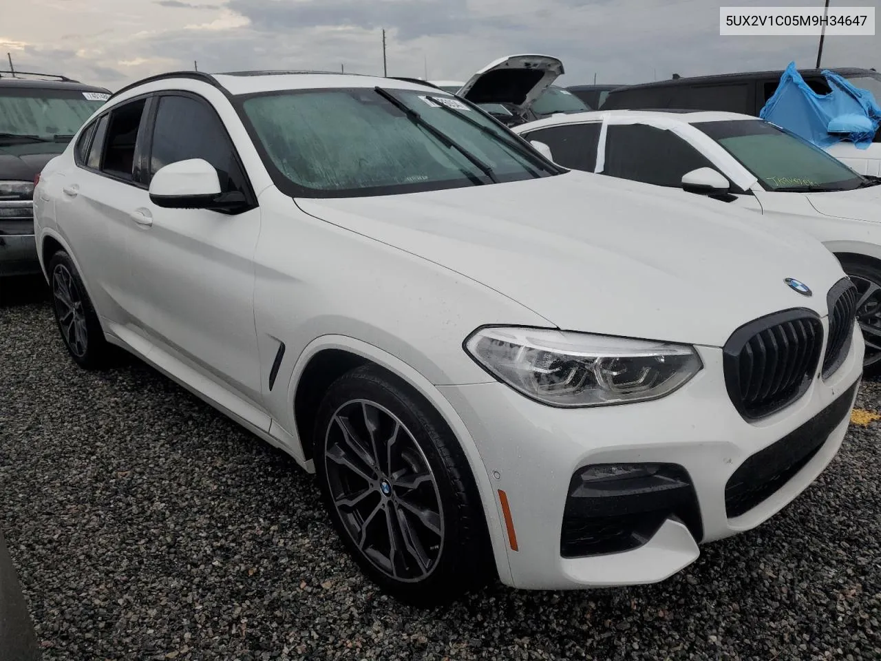 2021 BMW X4 xDrive30I VIN: 5UX2V1C05M9H34647 Lot: 73826054