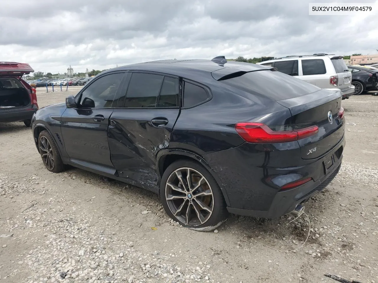 2021 BMW X4 xDrive30I VIN: 5UX2V1C04M9F04579 Lot: 75473994