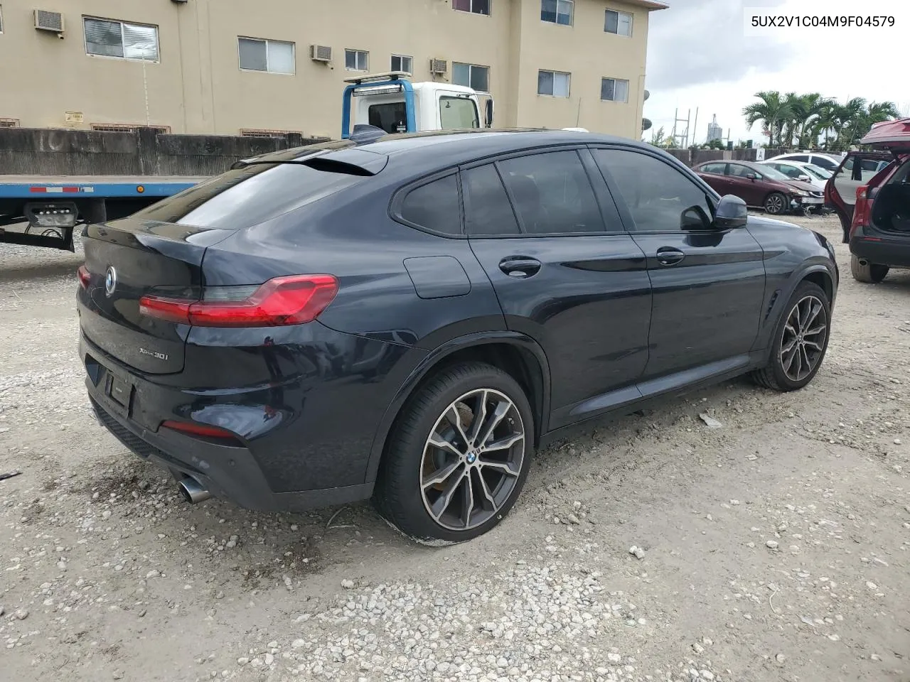 2021 BMW X4 xDrive30I VIN: 5UX2V1C04M9F04579 Lot: 75473994