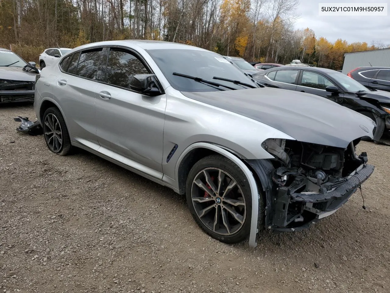 2021 BMW X4 xDrive30I VIN: 5UX2V1C01M9H50957 Lot: 76795354