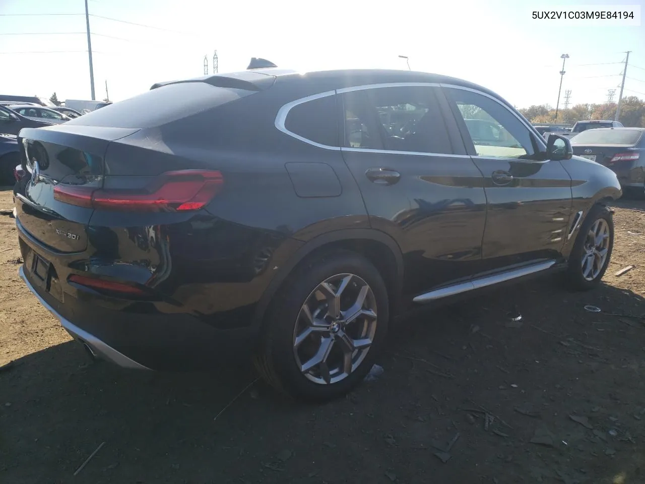 2021 BMW X4 xDrive30I VIN: 5UX2V1C03M9E84194 Lot: 77150754