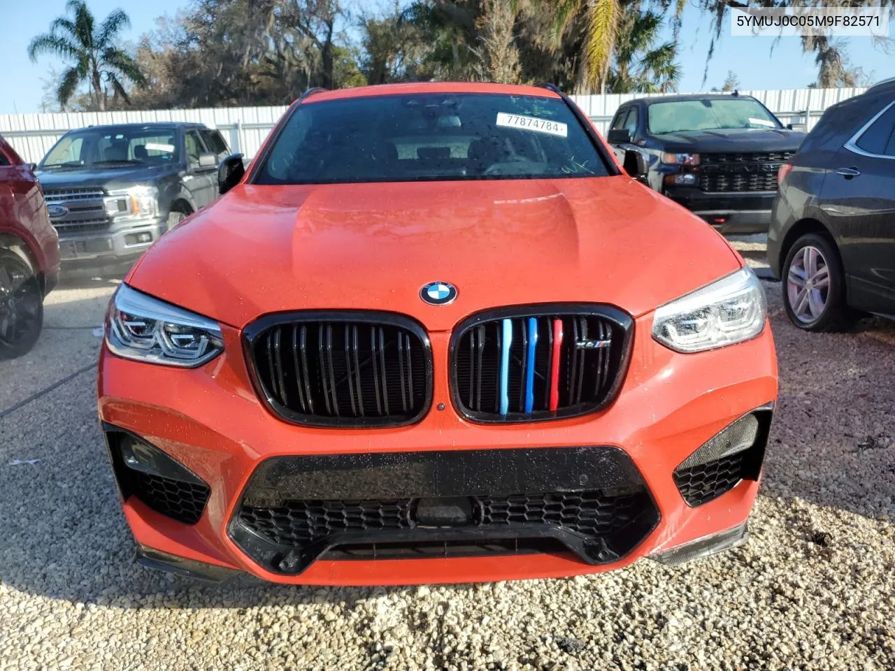 2021 BMW X4 M Competition VIN: 5YMUJ0C05M9F82571 Lot: 77874784