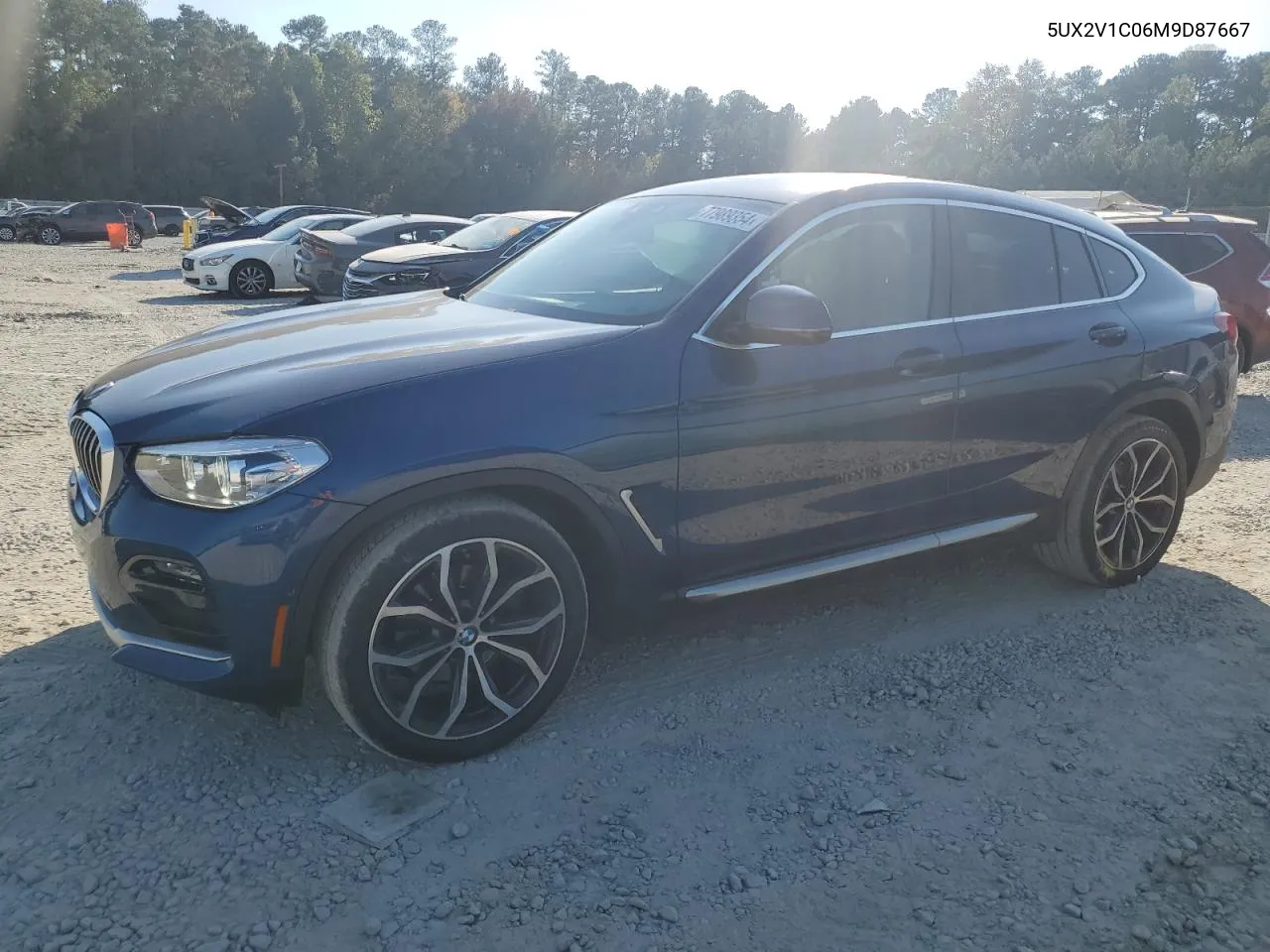 2021 BMW X4 xDrive30I VIN: 5UX2V1C06M9D87667 Lot: 77989354