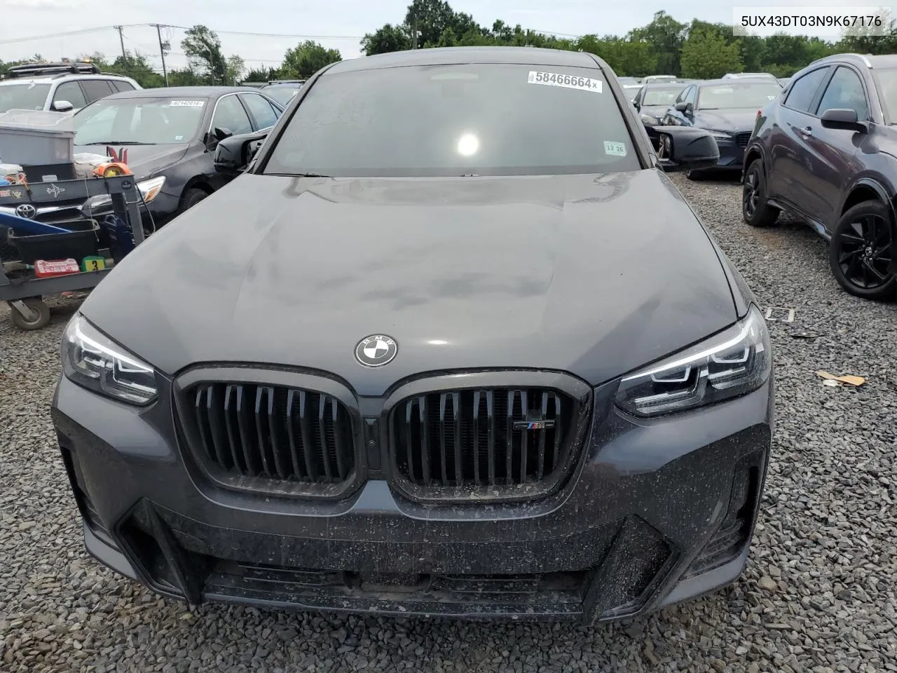 5UX43DT03N9K67176 2022 BMW X4 M40I