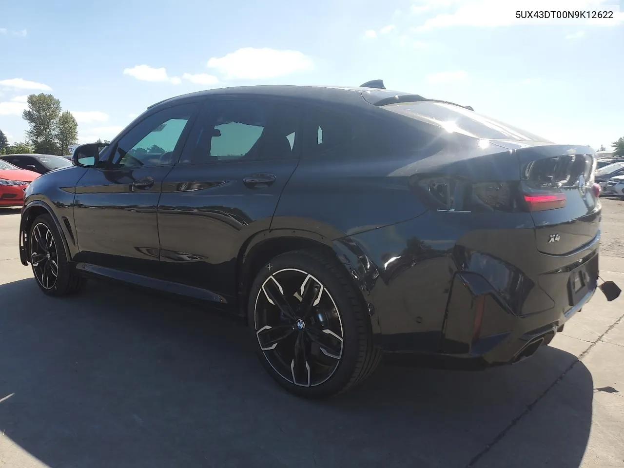 5UX43DT00N9K12622 2022 BMW X4 M40I