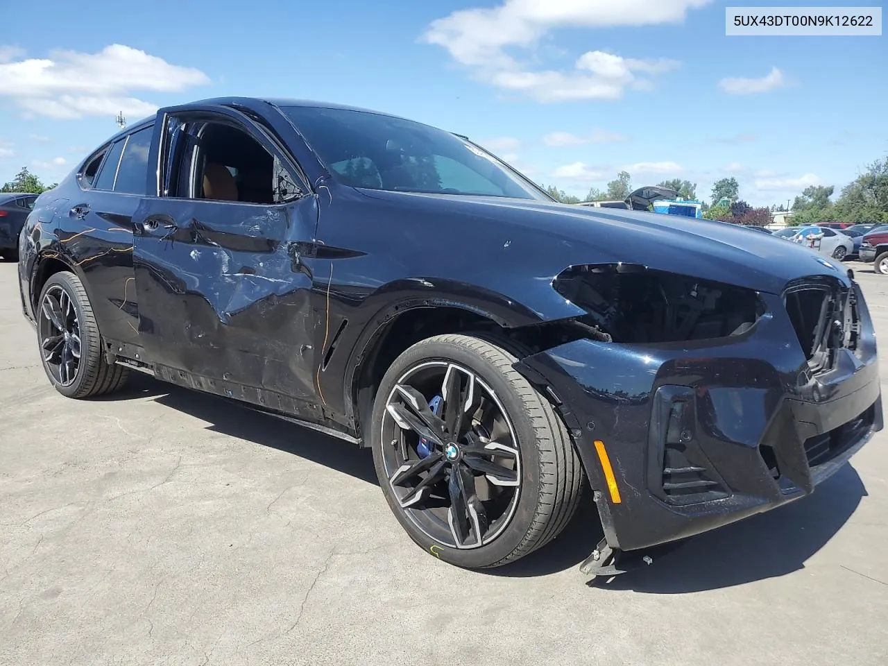 5UX43DT00N9K12622 2022 BMW X4 M40I