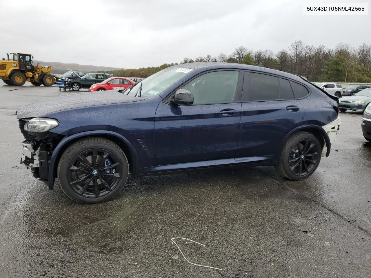 2022 BMW X4 M40I VIN: 5UX43DT06N9L42565 Lot: 74673064