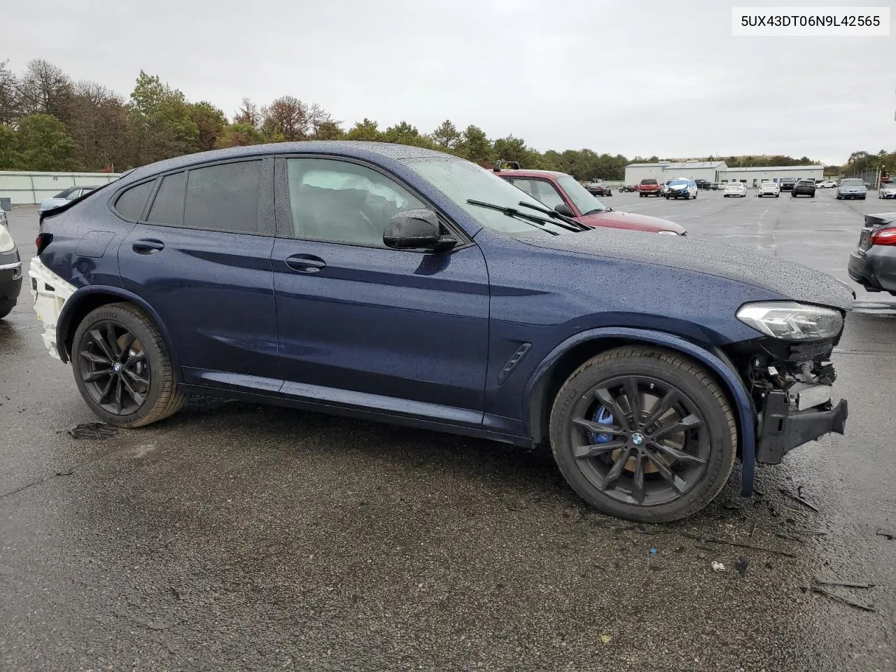 2022 BMW X4 M40I VIN: 5UX43DT06N9L42565 Lot: 74673064