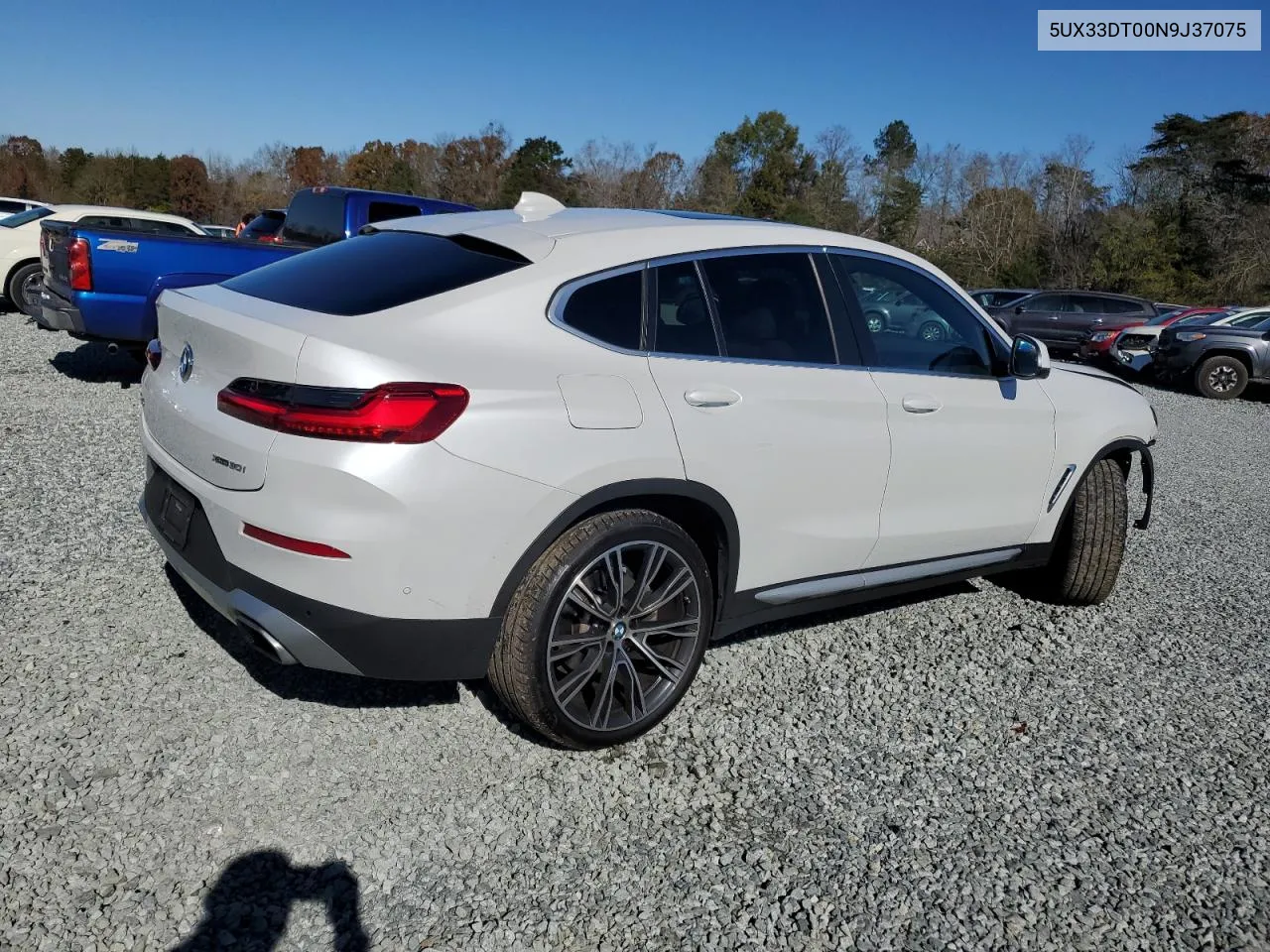 2022 BMW X4 xDrive30I VIN: 5UX33DT00N9J37075 Lot: 79578314