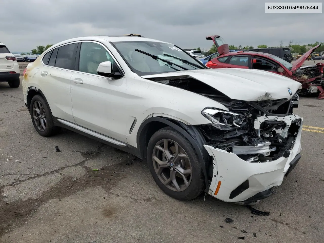 2023 BMW X4 xDrive30I VIN: 5UX33DT05P9R75444 Lot: 53210444