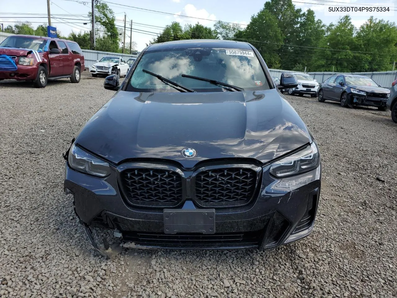 2023 BMW X4 xDrive30I VIN: 5UX33DT04P9S75334 Lot: 55875944