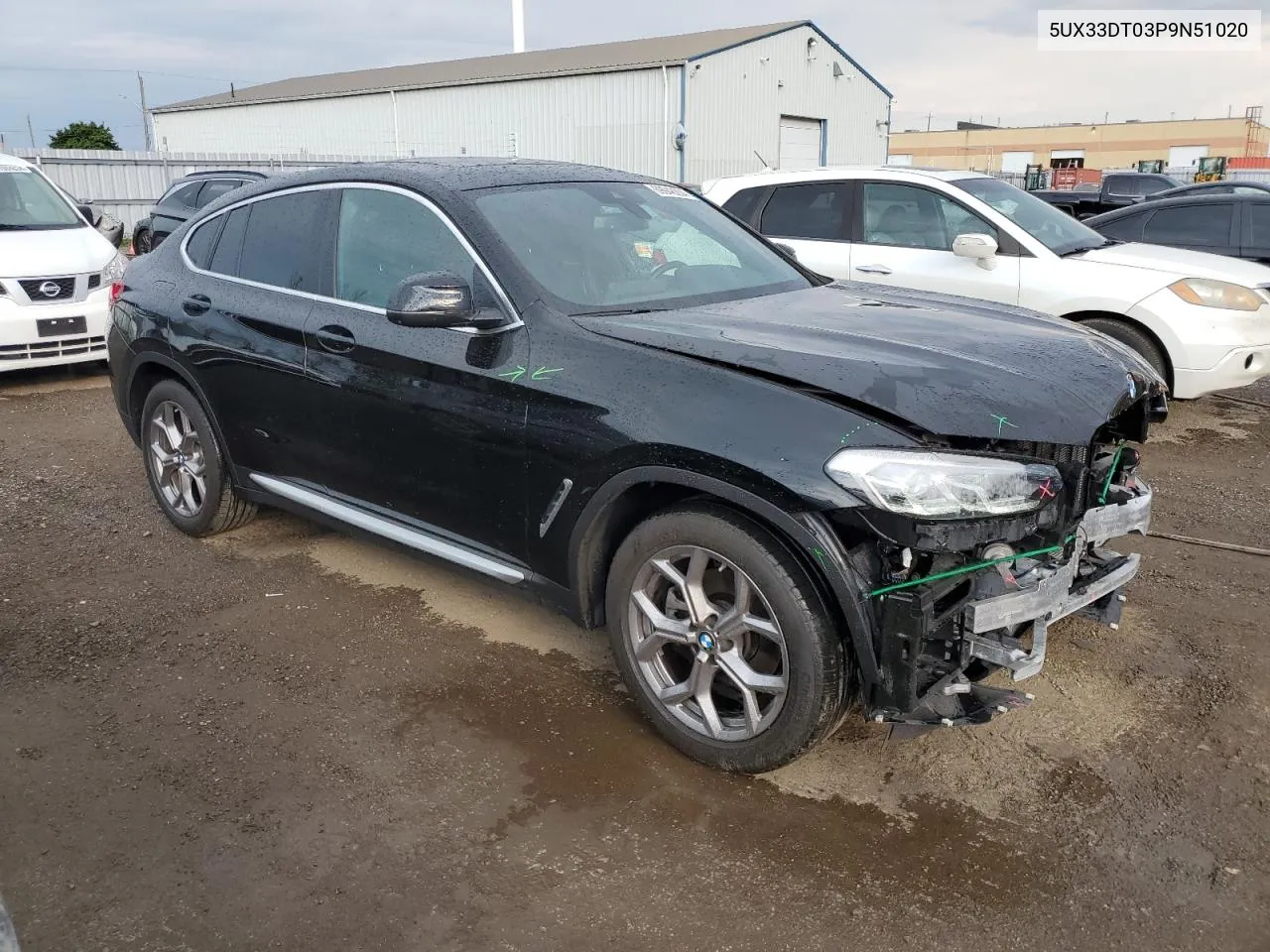 2023 BMW X4 xDrive30I VIN: 5UX33DT03P9N51020 Lot: 69948204