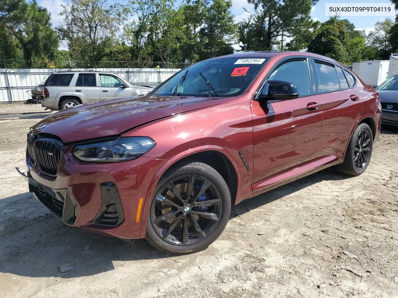 5UX43DT09P9T04119 2023 BMW X4 M40I