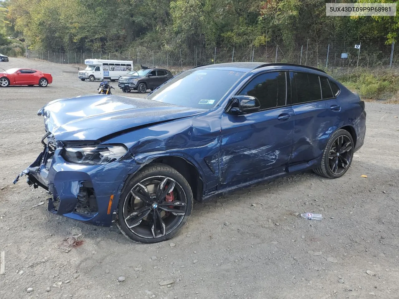 2023 BMW X4 M40I VIN: 5UX43DT09P9P68981 Lot: 74676194