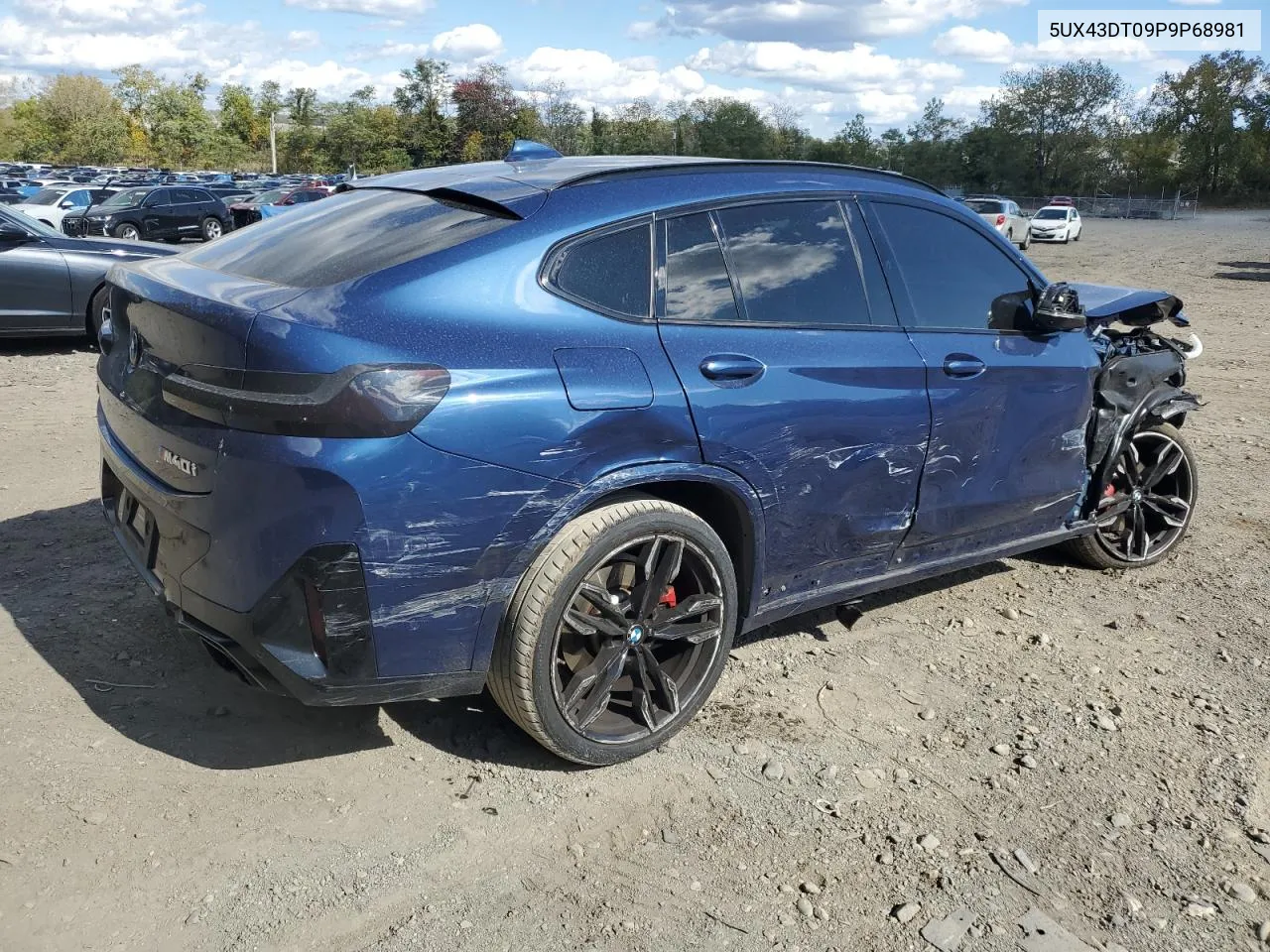 2023 BMW X4 M40I VIN: 5UX43DT09P9P68981 Lot: 74676194