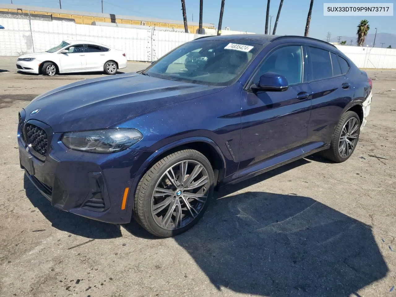 2023 BMW X4 xDrive30I VIN: 5UX33DT09P9N73717 Lot: 74835424