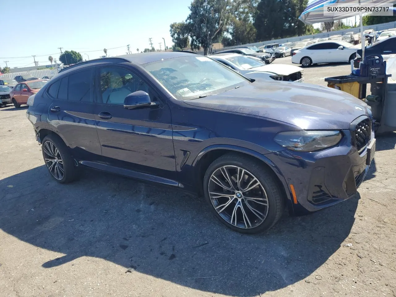 2023 BMW X4 xDrive30I VIN: 5UX33DT09P9N73717 Lot: 74835424