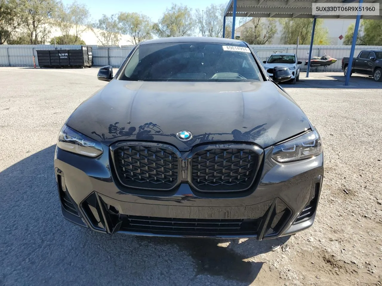 2024 BMW X4 xDrive30I VIN: 5UX33DT06R9X51960 Lot: 69014994