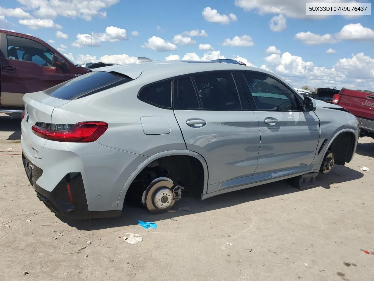 2024 BMW X4 xDrive30I VIN: 5UX33DT07R9U76437 Lot: 71783814