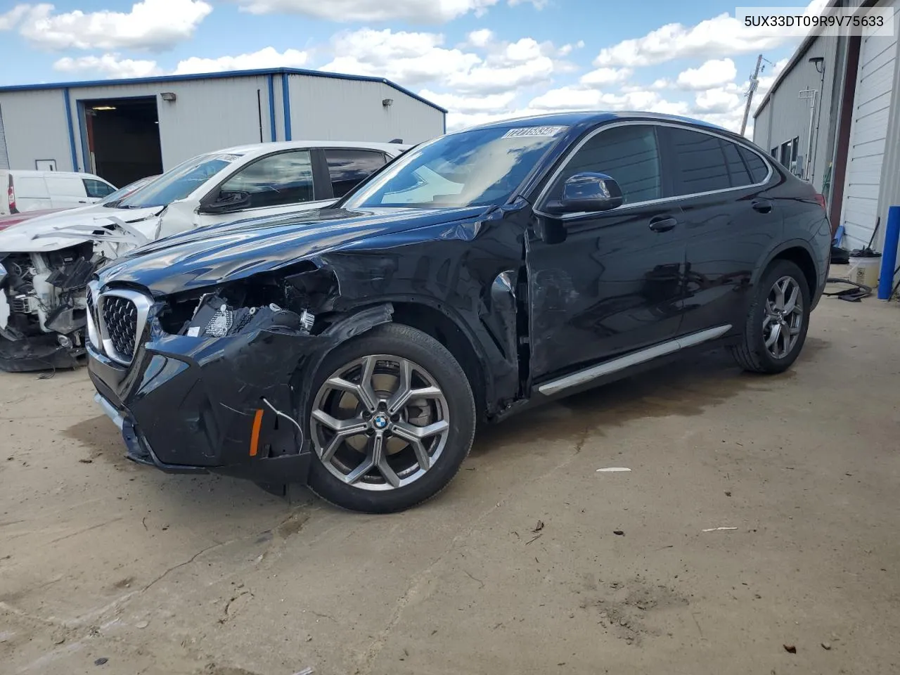 2024 BMW X4 xDrive30I VIN: 5UX33DT09R9V75633 Lot: 72715834