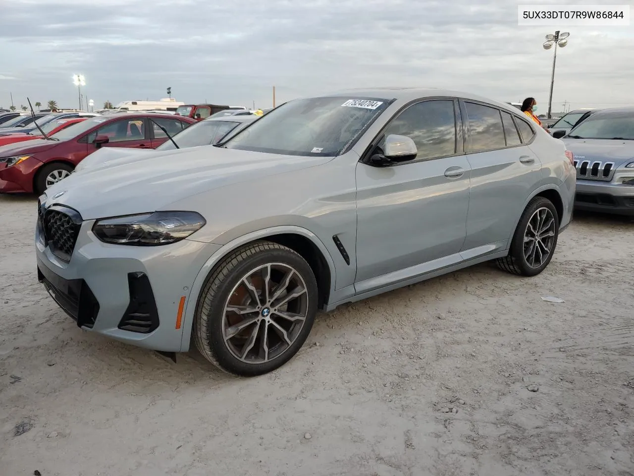 2024 BMW X4 xDrive30I VIN: 5UX33DT07R9W86844 Lot: 75240704