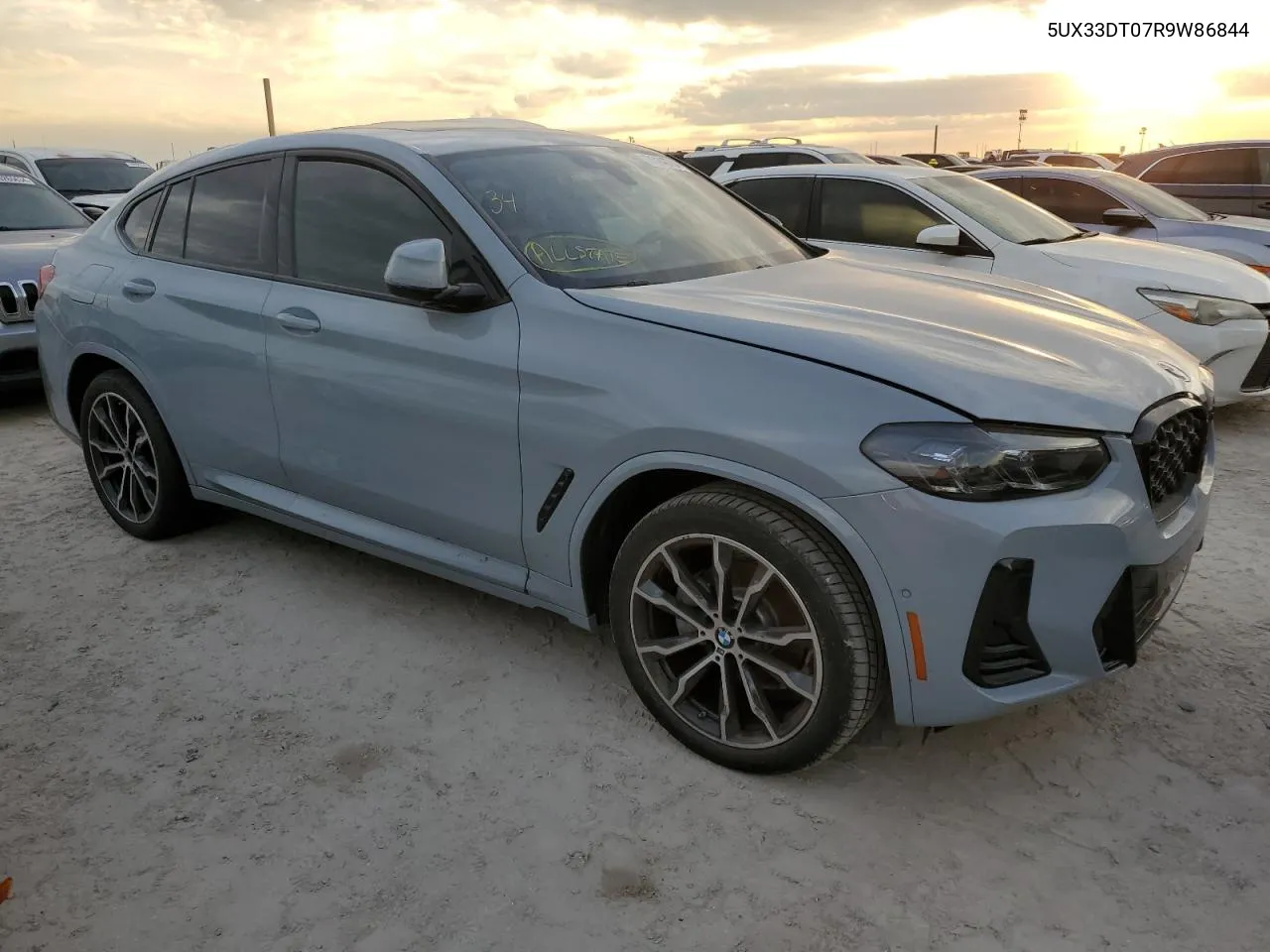 2024 BMW X4 xDrive30I VIN: 5UX33DT07R9W86844 Lot: 75240704