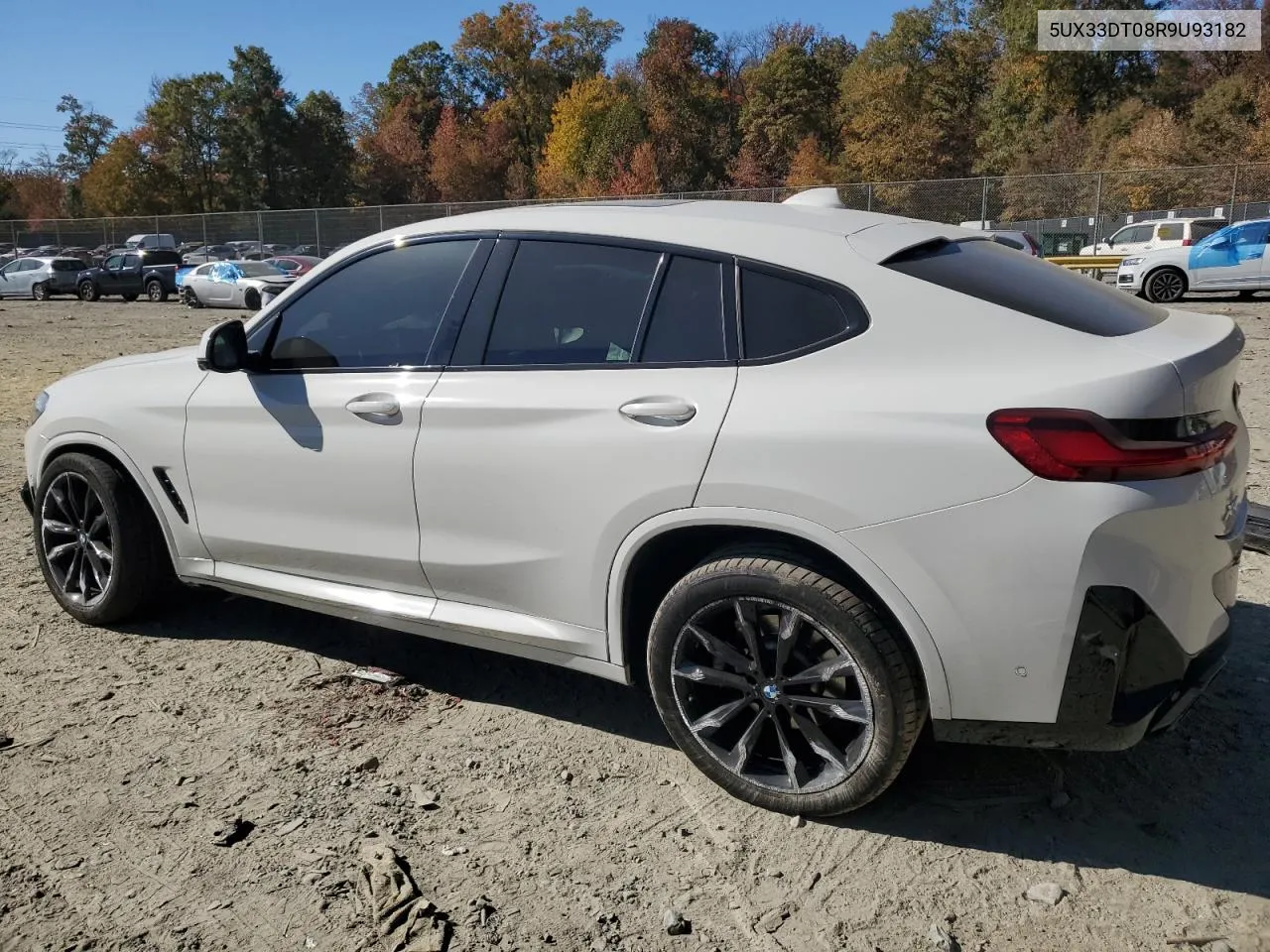 2024 BMW X4 xDrive30I VIN: 5UX33DT08R9U93182 Lot: 77050094