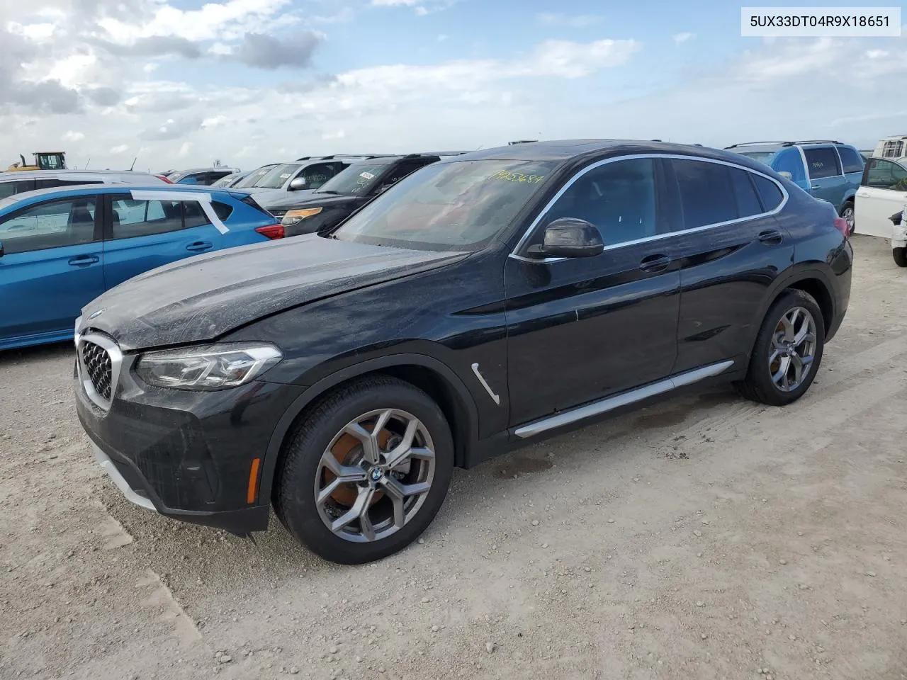 2024 BMW X4 xDrive30I VIN: 5UX33DT04R9X18651 Lot: 79253684