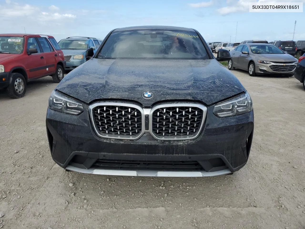 2024 BMW X4 xDrive30I VIN: 5UX33DT04R9X18651 Lot: 79253684