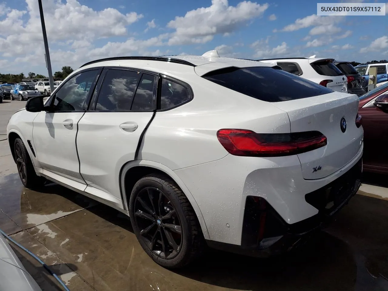 2025 BMW X4 M40I VIN: 5UX43DT01S9X57112 Lot: 75087924