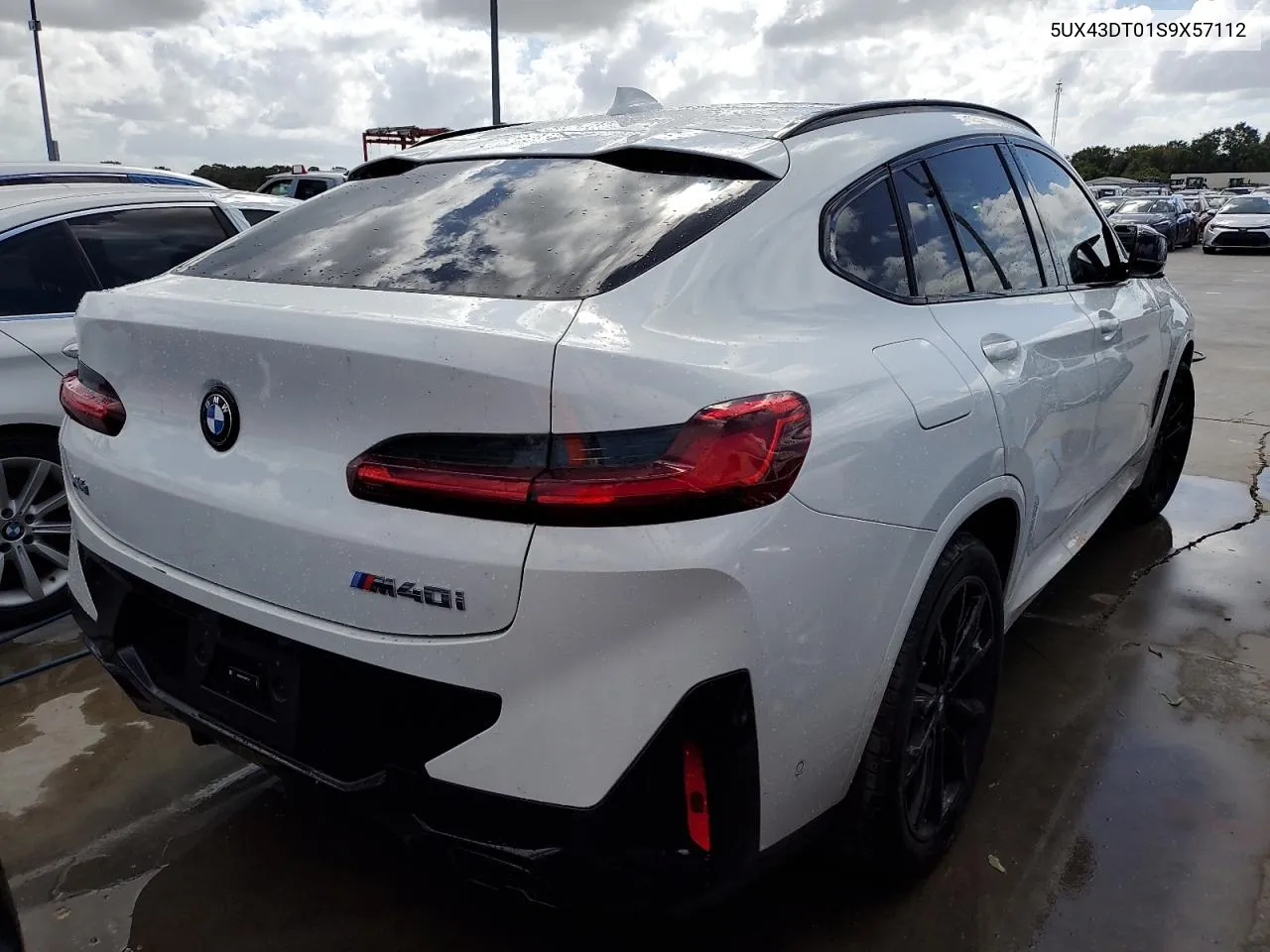 2025 BMW X4 M40I VIN: 5UX43DT01S9X57112 Lot: 75087924