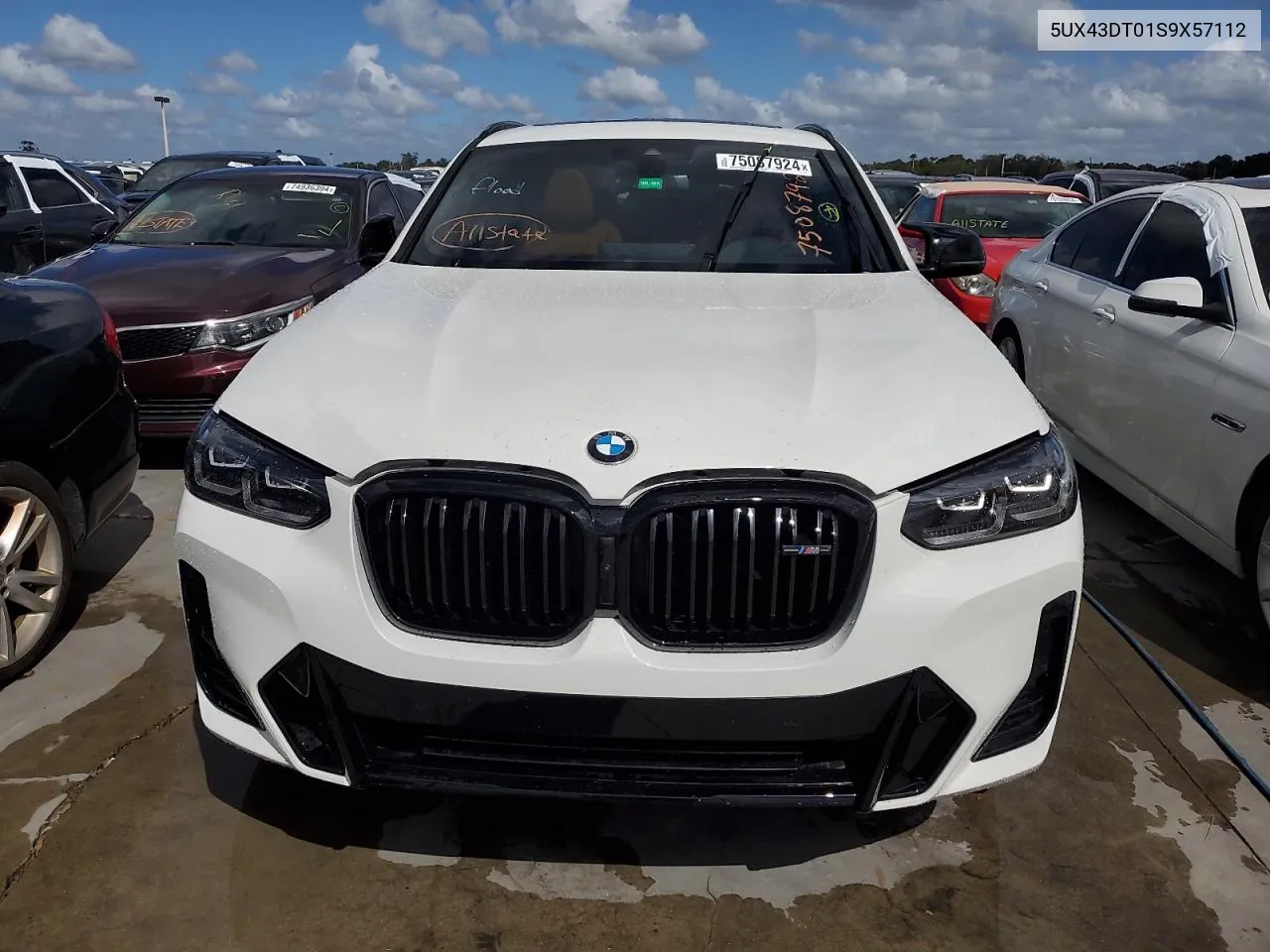 2025 BMW X4 M40I VIN: 5UX43DT01S9X57112 Lot: 75087924