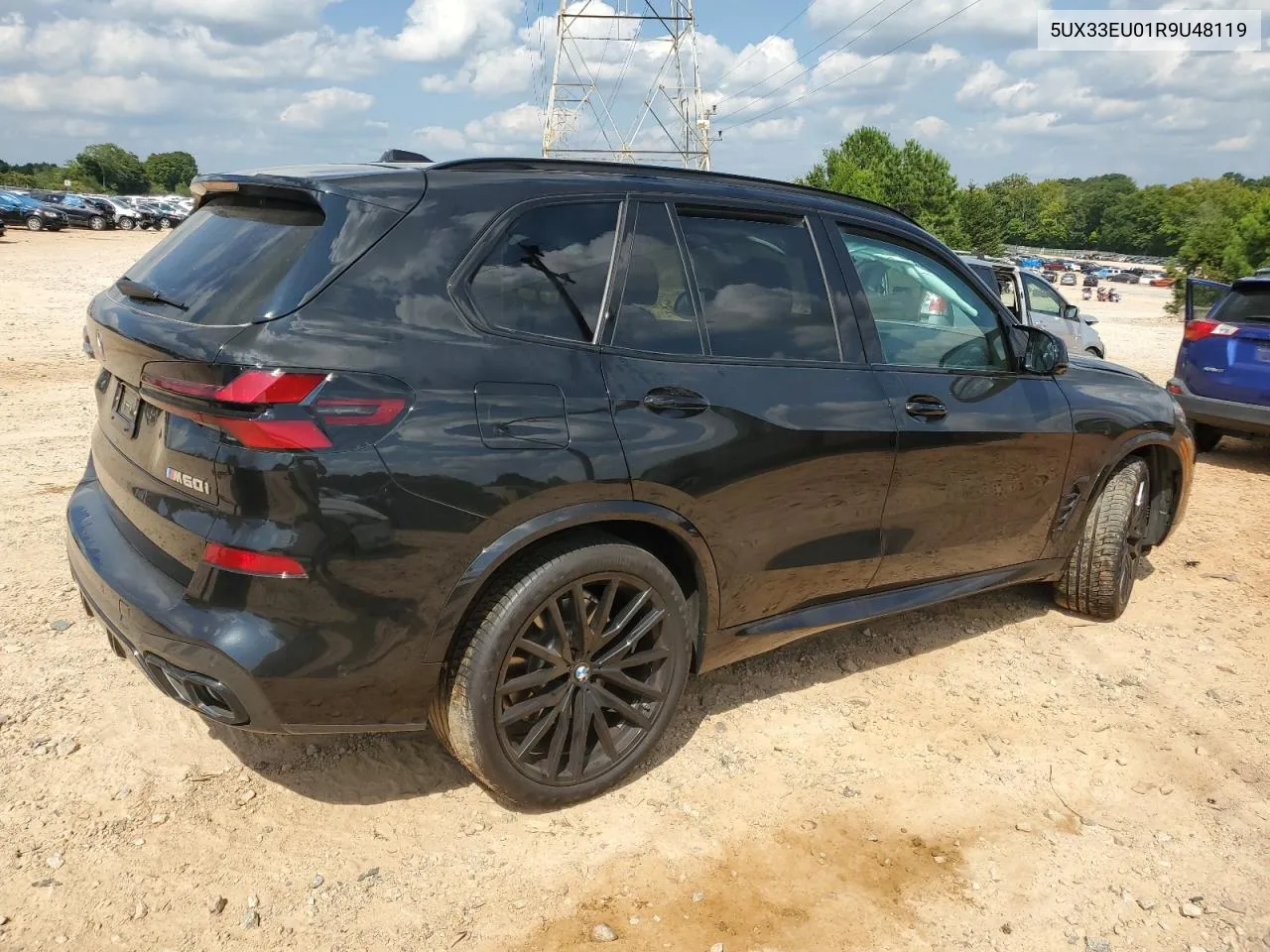 2024 BMW X5 M60I VIN: 5UX33EU01R9U48119 Lot: 68309564