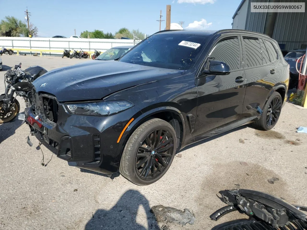 2025 BMW X5 M60I VIN: 5UX33EU09S9W80067 Lot: 70673244